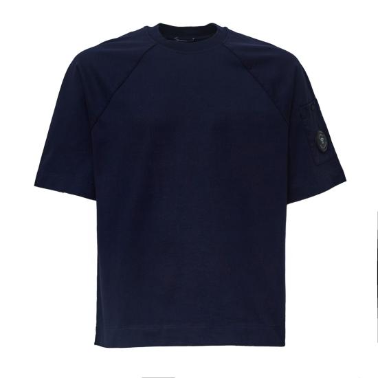 26FW 씨피 컴퍼니 반팔 티셔츠 21CMTS099A110580W Blue