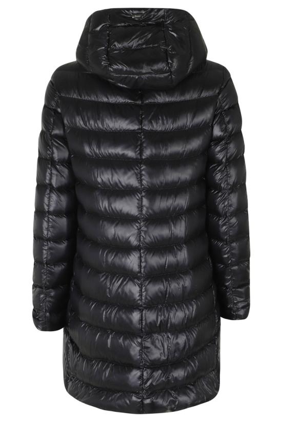 26FW 에르노 A 쉐입 나일론 울트라라이트 리조트 다운 자켓 PI00133DR 12017Z 099 Black - HERNO