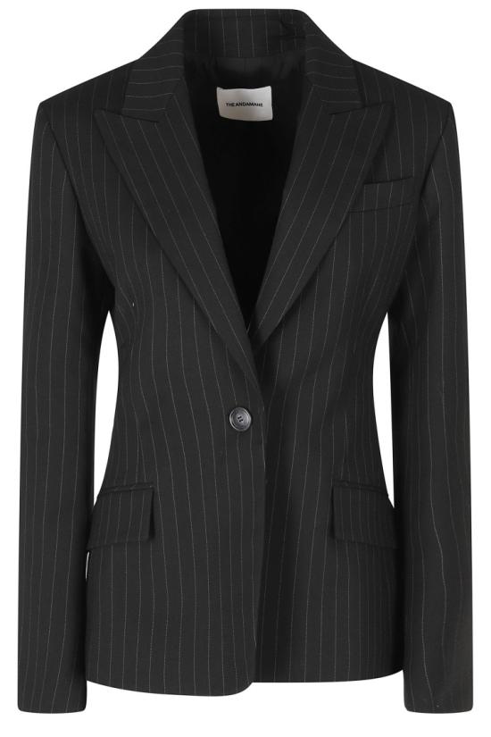 26FW 안다마네 자켓 T203029B TNW069 099 Black