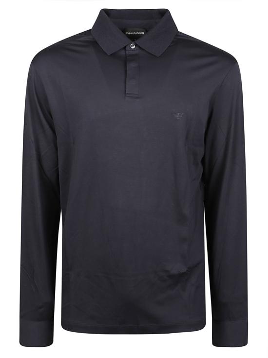 26FW 엠포리오 아르마니 폴로 티셔츠 EM006807 AF13721 Black