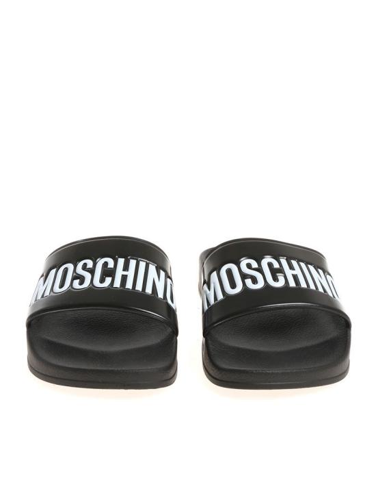 26FW 모스키노 뮬/슬리퍼 MB28022G0P262MUG10 000 NERO BIANCO - MOSCHINO