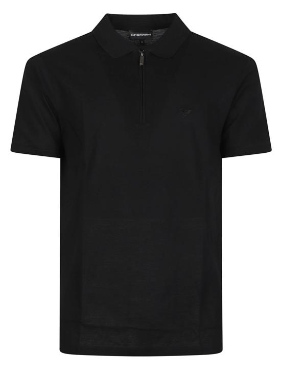 26FW 엠포리오 아르마니 폴로 티셔츠 EM006624 AF12955 Black