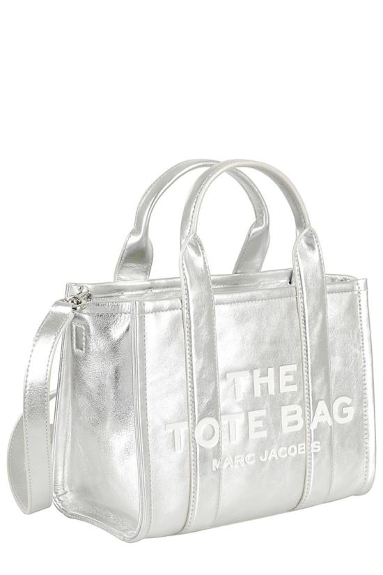26SS 마크제이콥스 메탈릭 스몰 토트백 2F3HTT004H01 098 White - MARC JACOBS