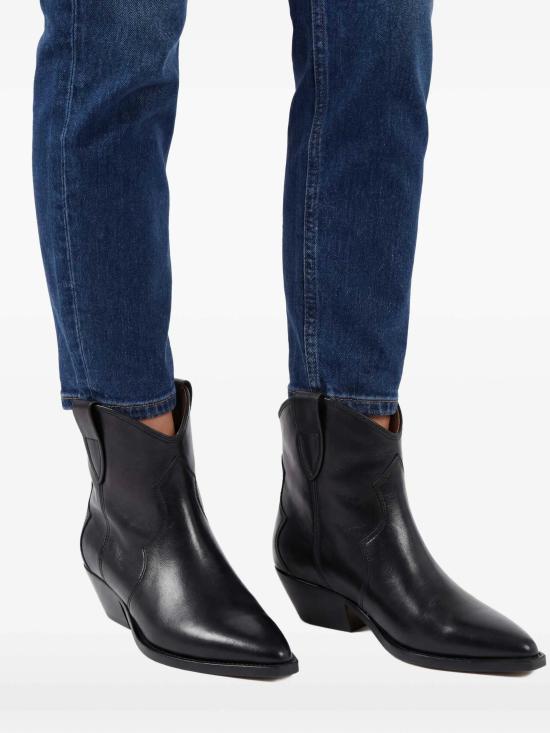 26FW 이자벨마랑 드위나 카프스킨 레더 카우보이 부츠 BO0002FAA3A03S01BK AB025053 37 - ISABEL MARANT