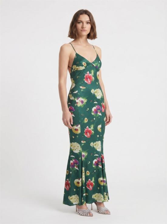 26SS 노마카말리 원피스 KK4253PL137681 098 Green - NORMA KAMALI