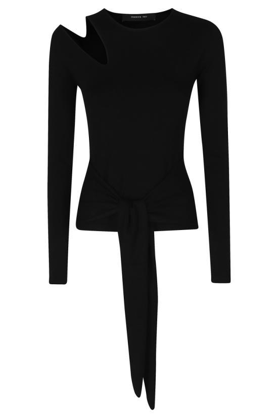 26FW 페데리카 토시 니트웨어 32005 350 099 Black