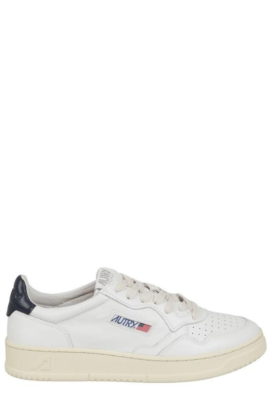 26FW 오트리 메달리스트 로우 스니커즈 AULM 099 White