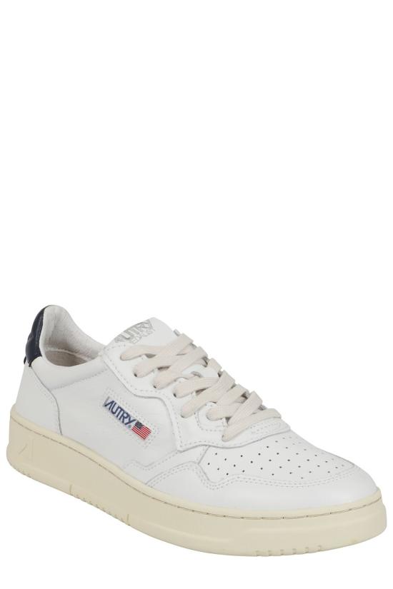 26FW 오트리 메달리스트 로우 스니커즈 AULM 099 White - AUTRY