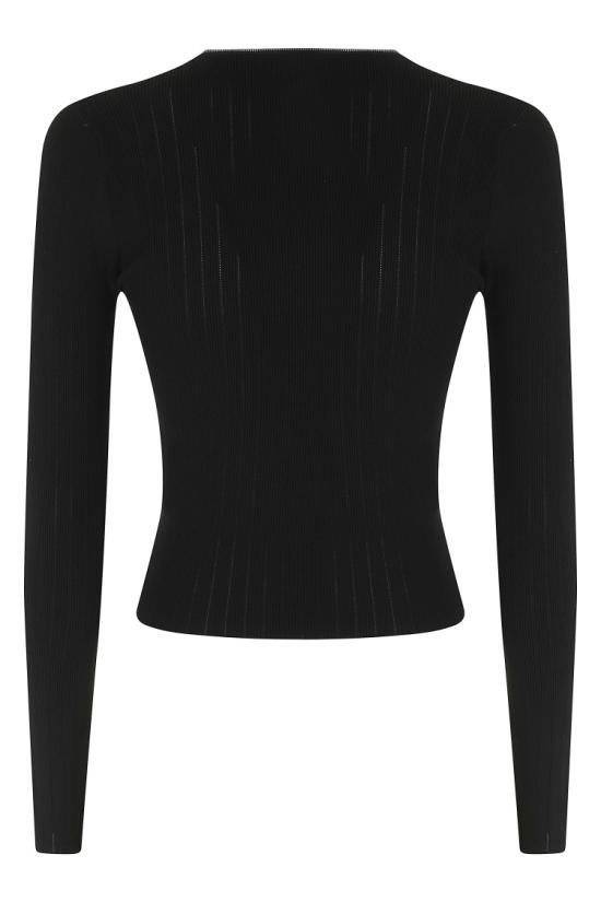 26FW 알렉산더 왕 니트웨어 1KC3263062 099 Black - ALEXANDER WANG