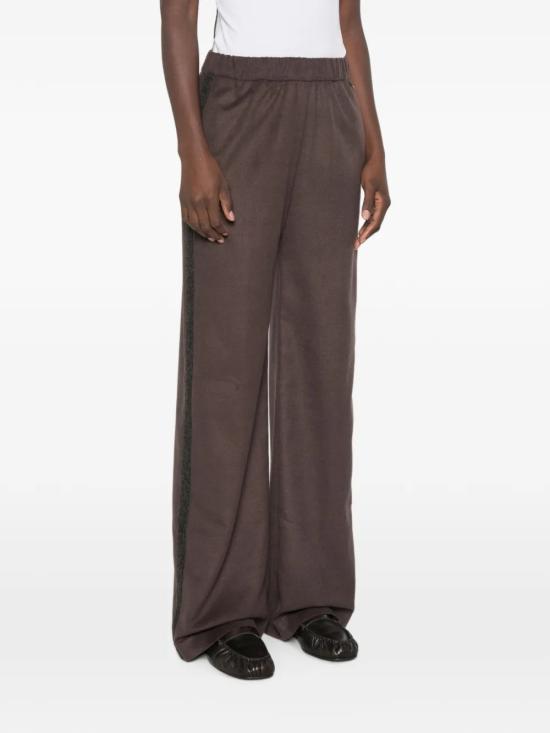 26FW 에르노 와이드 핏 밴딩 팬츠 PT00058DR 129348810 Brown - HERNO