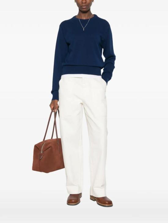 26FW 익스트림캐시미어 긴팔 티셔츠 MARCHMIDNIGHT Blue - EXTREME CASHMERE