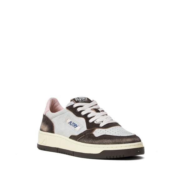 26FW 오트리 메달리스트 로우 레더 스니커즈 AULWYB02 Multicolor - AUTRY