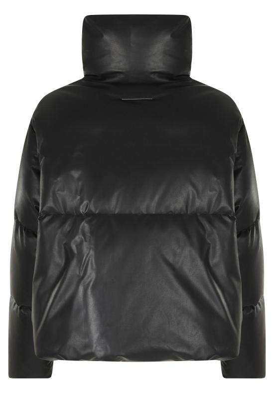 26FW MM6 메종마르지엘라 패딩 포우 레더 자켓 S52AM0368 M36016 099 Black - MM6 MAISON MARGIELA