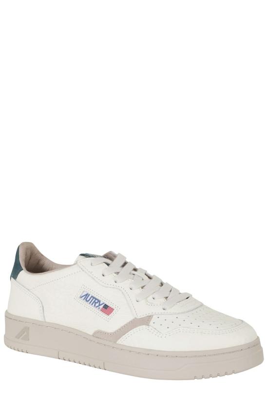 26FW 오트리 메달리스트 로우 스니커즈 AULM 099 White - AUTRY
