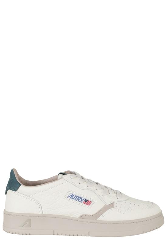 26FW 오트리 메달리스트 로우 스니커즈 AULM 099 White