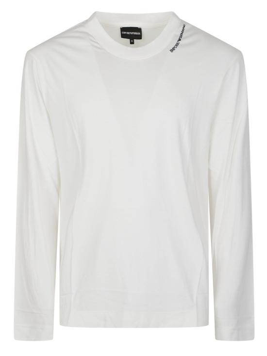 26FW 엠포리오 아르마니 반팔 티셔츠 EM006771 AF13721 White