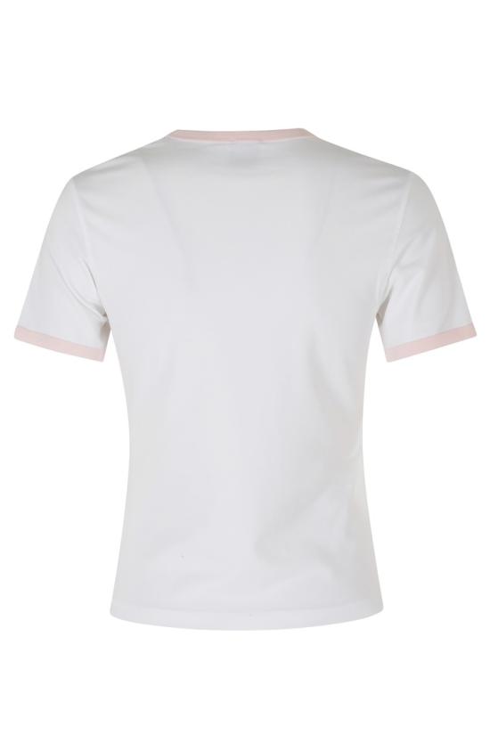 26FW 카사블랑카 탑 WPF26JTS04901 099 White - CASABLANCA