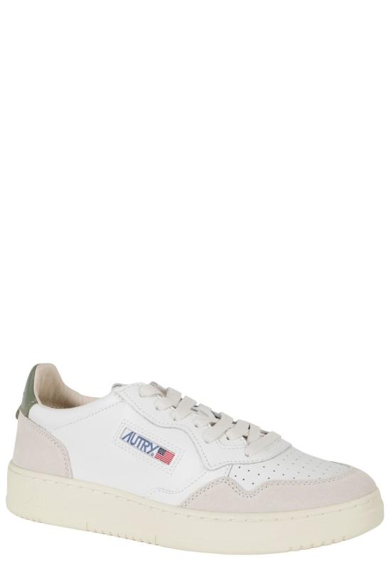 26FW 오트리 메달리스트 로우 스니커즈 AULM 099 White - AUTRY