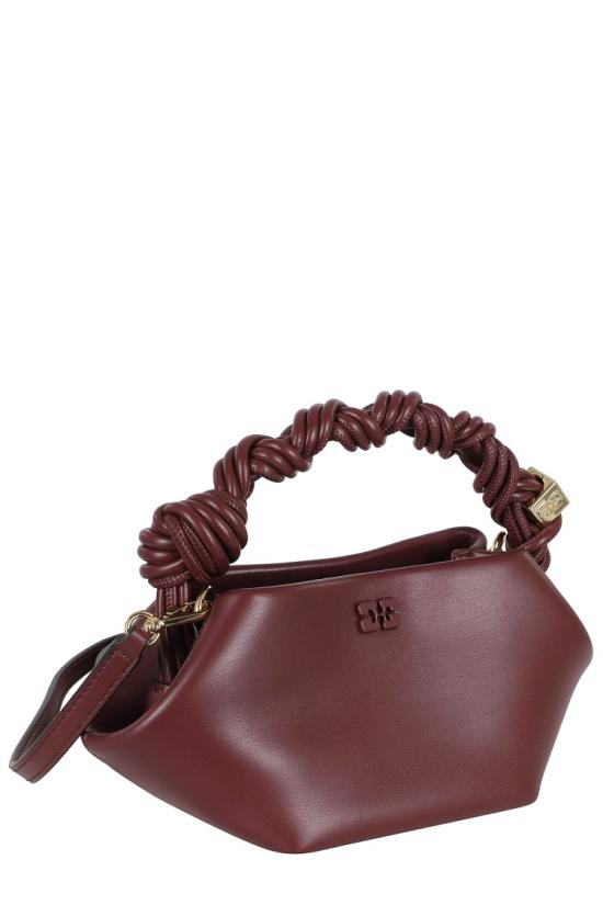 26FW 가니 미니 부 백 A6947 099 Burgundy - GANNI