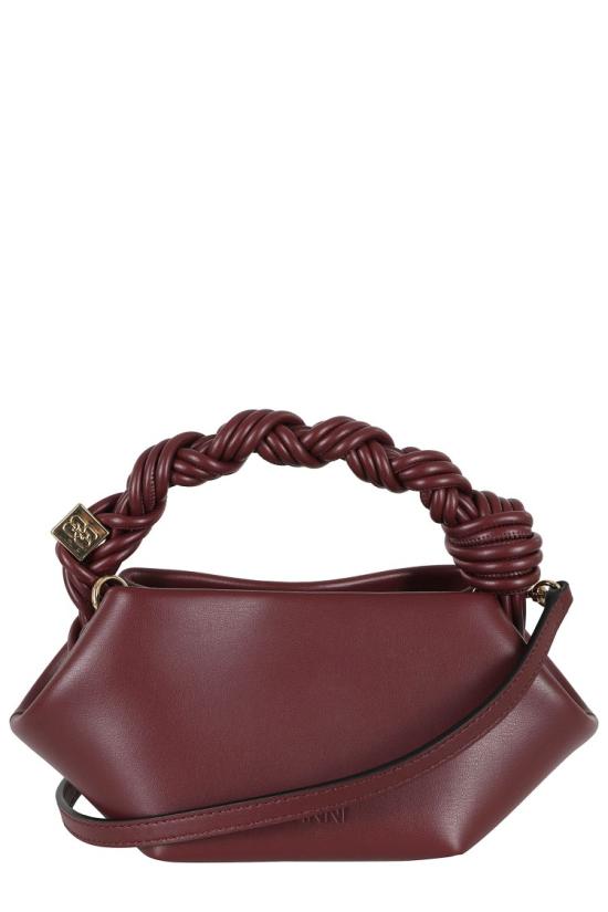 26FW 가니 미니 부 백 A6947 099 Burgundy - GANNI