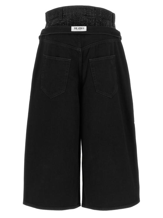 26FW 디 아티코 데님 팬츠 261WCP00324DDD104TR100 Black - THE ATTICO