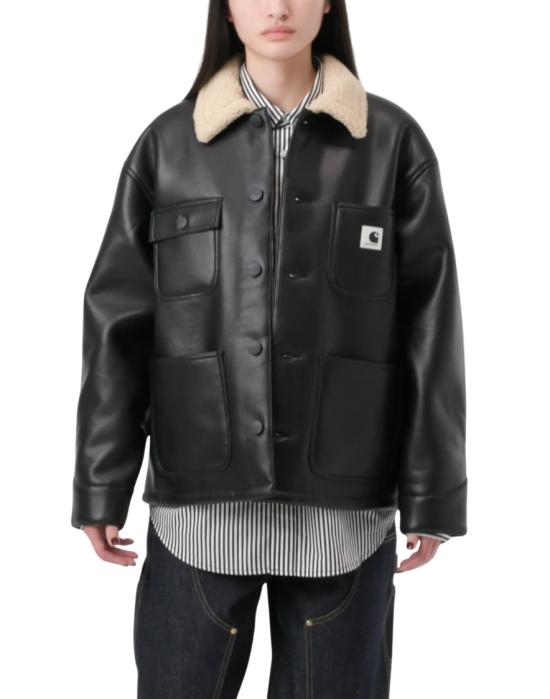26FW 칼하트 WIP 코트 I035975 Black - CARHARTT WIP