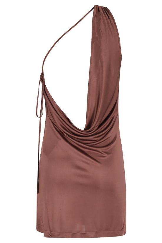 26SS 아마주인 원피스 12RAVUS 098 Brown - AMAZUIN