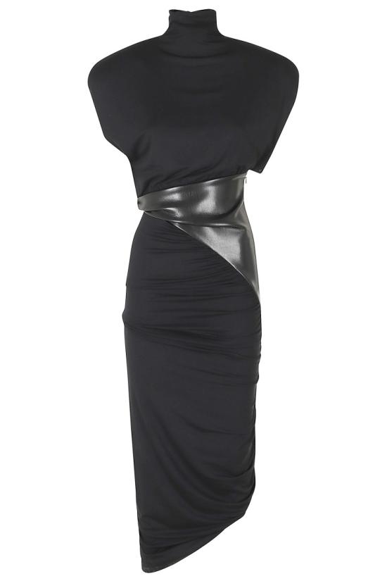 26FW 안다마네 원피스 T200121A TJV053 099 Black