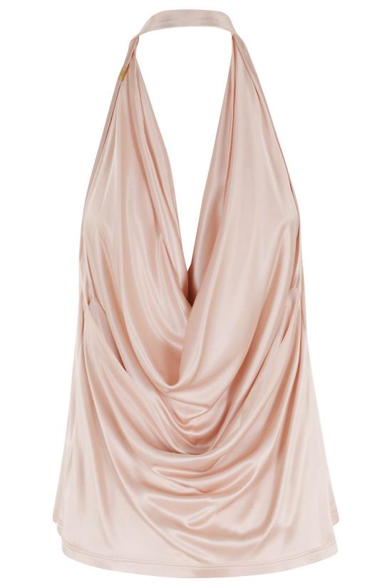 26SS 엘리자베타프랜치 탑 CN00861E2 098 Neutrals - ELISABETTA FRANCHI