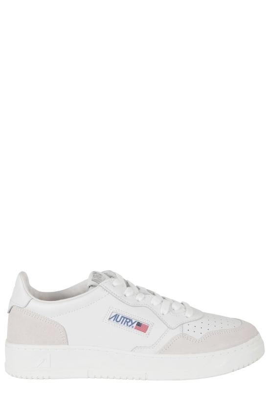 26FW 오트리 메달리스트 로우 스니커즈 AULM 099 White