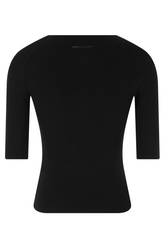 26FW MM6 메종마르지엘라 탑 S52NC0361 M20122 099 Black - MM6 MAISON MARGIELA