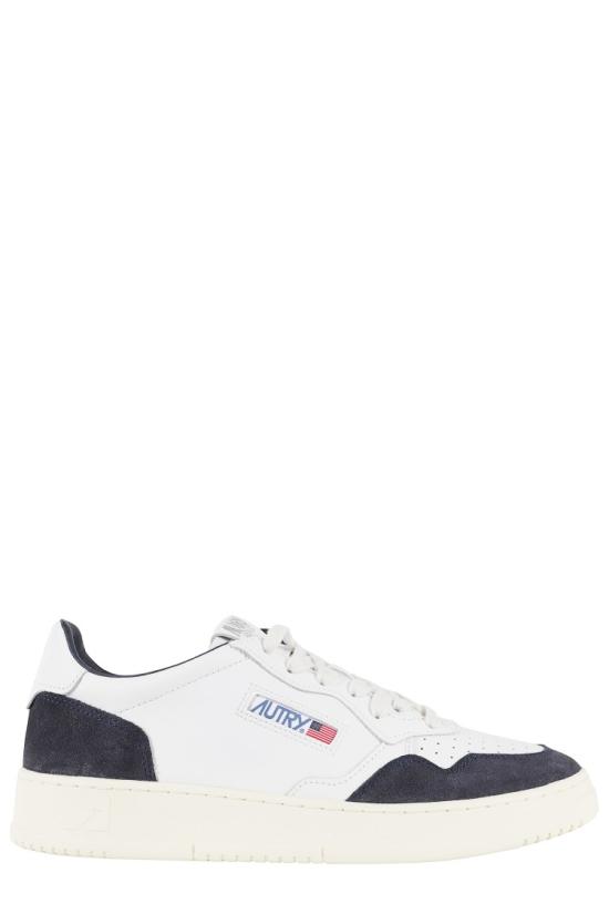 26SS 오트리 메달리스트 로우 스니커즈 AULM 098 White