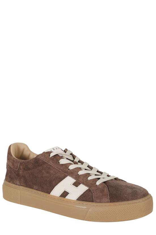 26FW 호간 스니커즈 HXM7050GF10UHT 099 Brown - HOGAN