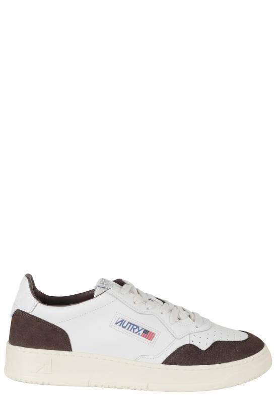 26FW 오트리 메달리스트 로우 스니커즈 AULM 099 White