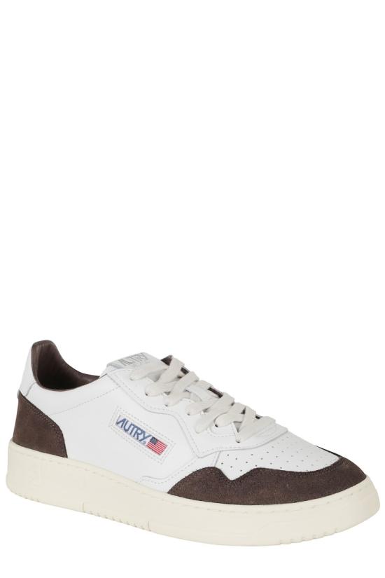 26FW 오트리 메달리스트 로우 스니커즈 AULM 099 White - AUTRY
