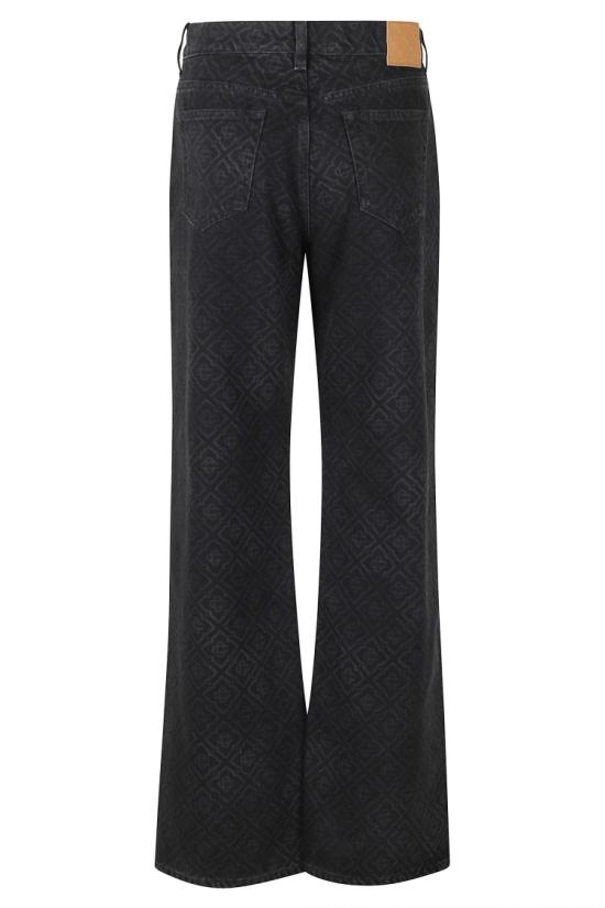 26FW 카사블랑카 데님 WPF26DN01601 099 Black - CASABLANCA