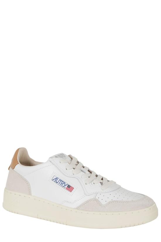 26FW 오트리 메달리스트 로우 스니커즈 AULM 099 White - AUTRY