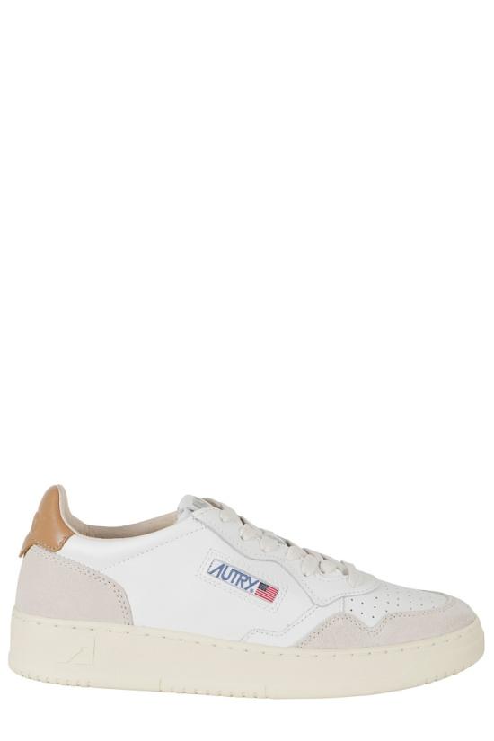 26FW 오트리 메달리스트 로우 스니커즈 AULM 099 White