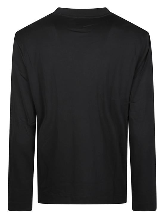 26FW 엠포리오 아르마니 반팔 티셔츠 EM006771 AF13721 Black - EMPORIO ARMANI