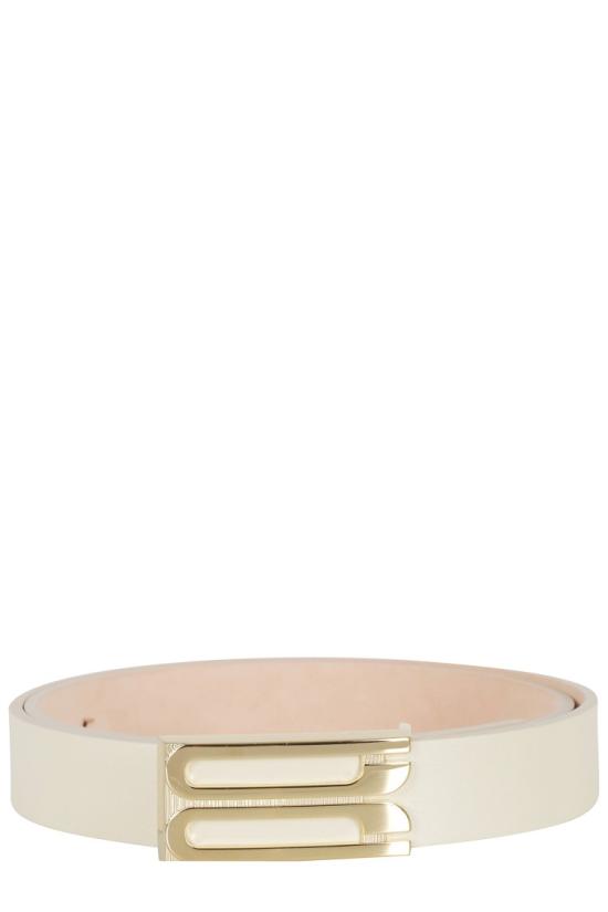 26SS 빅토리아 베컴 벨트 1324ABL005955A 098 Neutrals