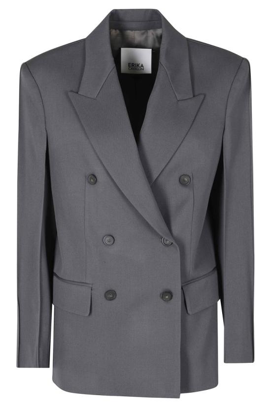 26FW 에리카 카발리니 자켓 P6WR01 099 Grey