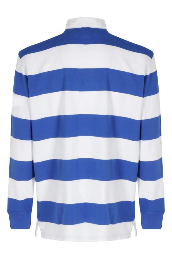 26SS 폴로 랄프로렌 아이코닉 럭비 셔츠 710717116 098 Blue - POLO RALPH LAUREN