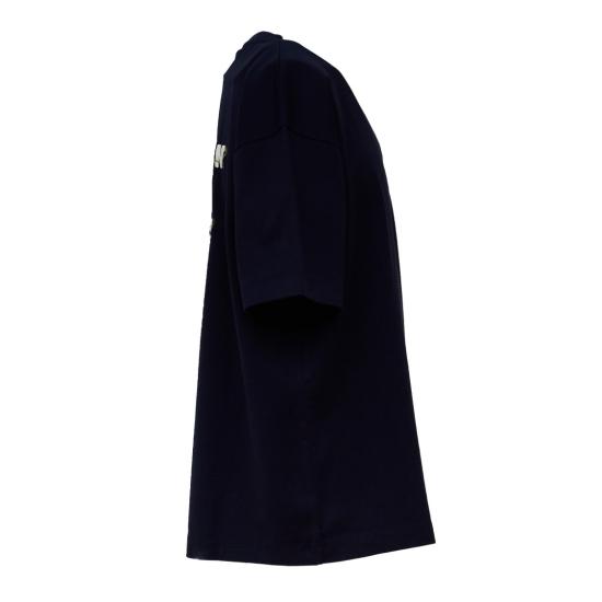 26FW 드롤드무슈 반팔 티셔츠 LTS327CO248 Blue - DROLE DE MONSIEUR