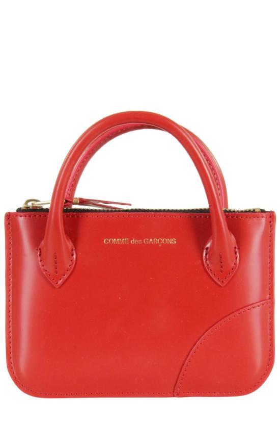 25FW 꼼데가르송 클래식 레더 라인 파우치 SA8100HA 097 Red - COMME DES GARCONS