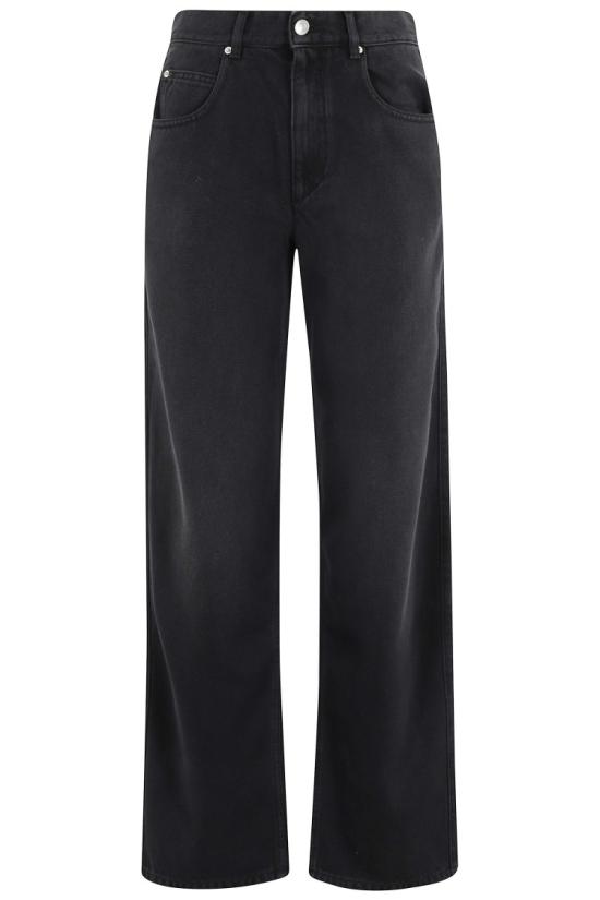 26SS 이자벨마랑 제니 플로잉 데님 진 PA0590FA B1H07I 098 Black