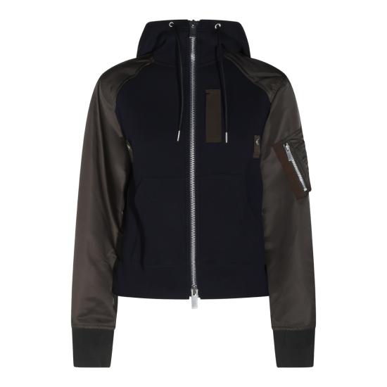 26FW 사카이 스웨터 2608680 233 NAVY KHAKI
