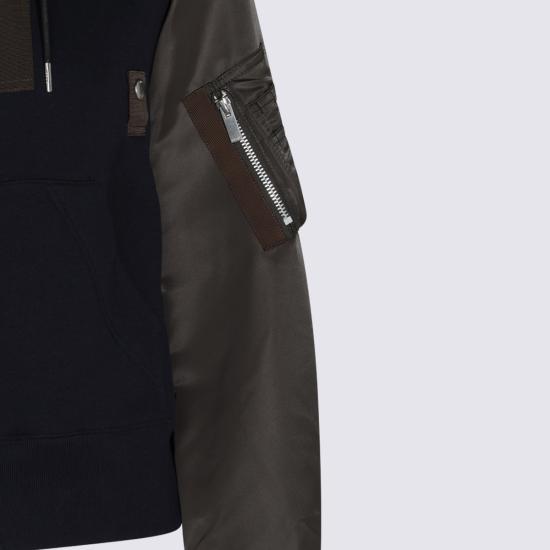 26FW 사카이 스웨터 2608680 233 NAVY KHAKI - SACAI