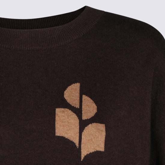 26FW 이자벨마랑에뚜왈 마리산스 코튼 스웨터 23PPU0053FA A1X05E50CL CHOCOLATE - ISABEL MARANT ETOILE