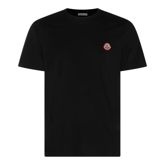 26FW 몽클레어 반팔 티셔츠 L20918C00045 89B8Y999 BLACK