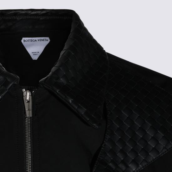 26FW 보테가베네타 셔츠 A002QU V6DB01010 DOUBLE BLACK - BOTTEGA VENETA